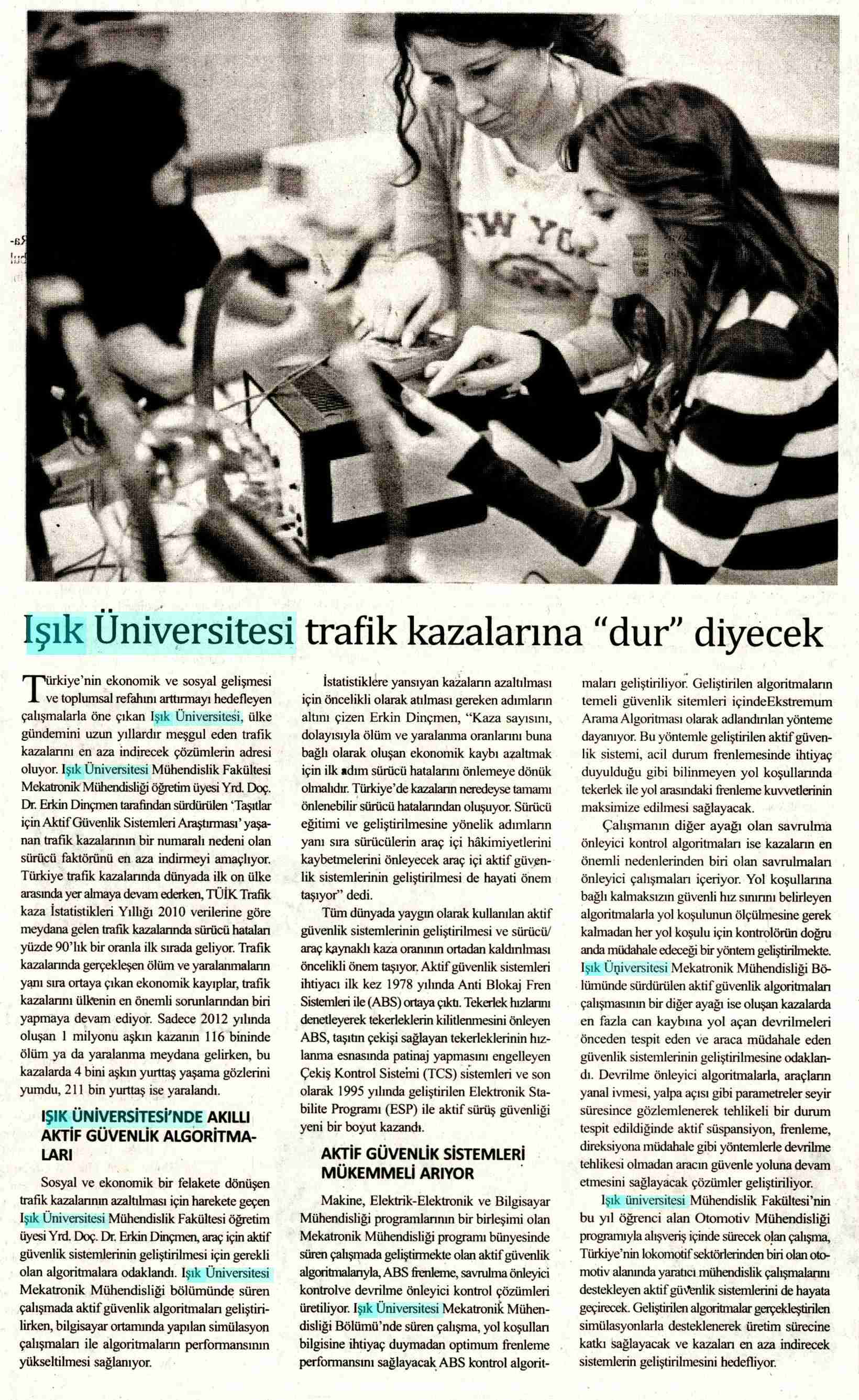 Yenigün Gazetesi - 28.09.2012